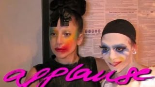 LADY GAGA DRAG QUEEN quotAPPLAUSEquot LYRIC VIDEO [upl. by Ibloc871]