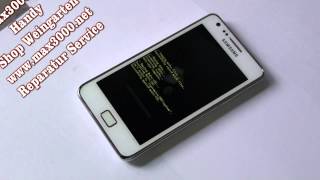 Hart Reset Samsung Galaxy S2 I9100 I9100G auf Werkeinstellungen zurücksetzen per Tasatur Eingabe [upl. by Aicele]