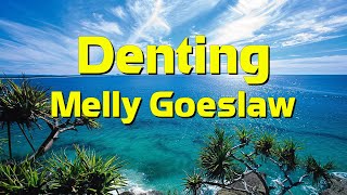 Melly Goeslaw – Denting  Lirik Lagu Indonesia [upl. by Nobile378]