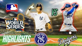 Yankees vs Dodgers  World Series Game 1 Highlights 🔥 [upl. by Selway]