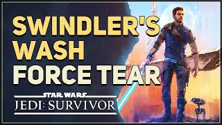 Swindlers Wash Force Tear Puzzle Star Wars Jedi Survivor [upl. by Walli]