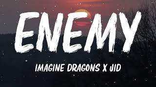 Imagine Dragons  ENEMY Lyrics [upl. by Anailuy]