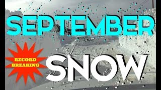 Record Smashing September Snowstorm  Lorenzo to Impact Ireland amp UK [upl. by Rhiamon264]