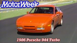 1986 Porsche 944 Turbo  Retro Review [upl. by Stringer]