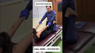 BACK PAIN EXERCISE  Chiropractic Treatment in Delhi India  Dr Varun  Call  9313047251 delhi [upl. by Drofkcor]