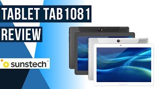 UNBOXING REVIEW EN ESPAÑOL TABLET TAB1081 DE SUNSTECH [upl. by Dibb]