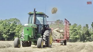 CLASSIC TRACTORS Baling Hay amp Straw [upl. by Nahem637]