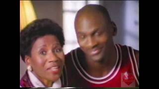 Michael Jordan amp His Mom Wheaties Cereal  Television Commercial  1991 [upl. by Dacy]