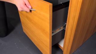 Bestar  How to install the drawer [upl. by Aramoix629]