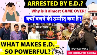 Polity What makes ED so powerful Detailed explanation by Dr Sidharth Arora  UPSC pmla [upl. by Gower35]