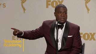 Emmys 2015 Exclusive  Tracy Morgan On Emotional Experience At Awards [upl. by Schmitz299]