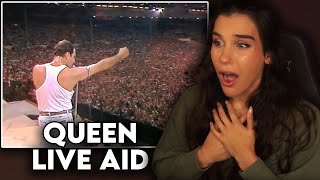 LIFE CHANGING PERFORMANCE First Time Reaction to Queen Live Aid [upl. by Meehan]