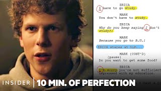 How Aaron Sorkin Creates Musical Dialogue In ‘The Social Network’  10 Minutes Of Perfection [upl. by Ibson]