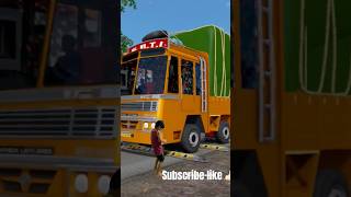 60 Ton Load Lorry cargo on speedbraker game play 2024 shorts [upl. by Elboa]