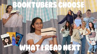 Booktubers Choose What I Read 📱 Reading Vlog No Spoilers [upl. by Brittni582]