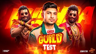 PUSHPA 2 X FFM ❤🔥 NG HARDEST GUILD TEST LIVE 🥵 [upl. by Anirol]