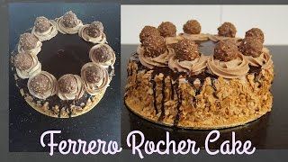 Ferrero Rocher cake  Bakemas Day 11  Christmas Recipes [upl. by Annahsirhc]