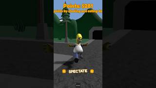 Hungry Simpson Homer All Characters Jumpscare roblox Roblox Obby Rainbow Friends Hungry Simpsons [upl. by Rraval423]