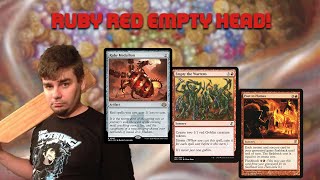 Ruby Red Empty Head Goblins Attack  Rudy Red Modern Pioneer League [upl. by Aivlis]