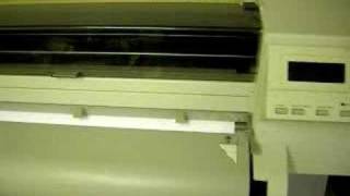 HP DesignJet 650C 34quot Wide Large Format Inkjet Plotter [upl. by Bac]