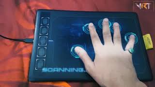 Futuristic hand scanning and projection Effect [upl. by Nnaul]