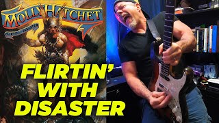 MOLLY HATCHET  FLIRTIN WITH DISASTER  Guitar Solo Cover [upl. by Leunad]