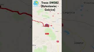 Trasa DW382 Bolesławiec  Gościce [upl. by Luciano]