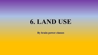 Class 8 Geography Chapter 6 Land Use Questions and Answers [upl. by Mulcahy295]