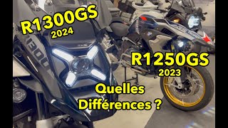 R1300GS et R1250GS  Quelles différences [upl. by Airetnahs]