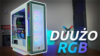 Corsair 5000T RGB  Skrzynka z dużą ilością RGB i dobrą wentylacją 💪 [upl. by Niboc]