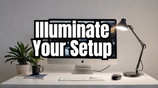 The BEST Desk amp Monitor Lamp  Quntis LED Clamp Lamp [upl. by Gerda632]