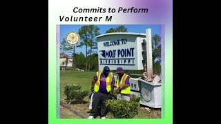 Sigma Alpha Alpha Chapter of Omega Psi Phi Adopts Welcome Signs mosspoint [upl. by Llertrac607]