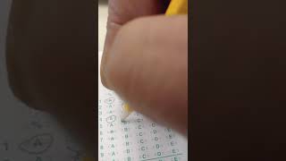 How to fill out a Scantron [upl. by Rosemare]