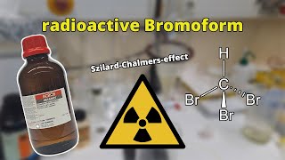 Szilard Chalmers effect with Bromoform  nuclear chemistry [upl. by Lenoil]