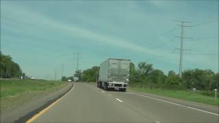 Minnesota  Interstate 94 West  Mile Marker 200 to 180 52216 [upl. by Mcdade]