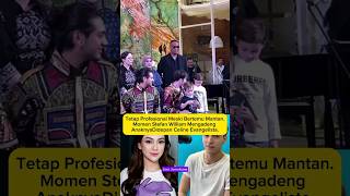 DIKUAT KUATIN  Momen Celine Evangelista Bertemu Stefan William Di Acara stefanwilliam [upl. by Nwahsor431]