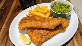 Masala Fish and Chips recipe  Battered cod with soda [upl. by Ameer]