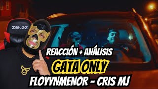 FloyyMenor FT Cris MJ  GATA ONLY  Video Reaccion Official [upl. by Libbna94]