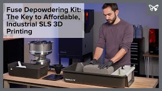 Fuse Depowdering Kit The Key to Affordable Industrial SLS 3D Printing [upl. by Burger]