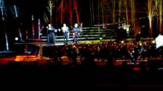 Szegedi Szabadtéri Játékok Három tenor  ajándék koncert 6 O sole mio [upl. by Akinohs]