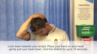 Physiotherapy Levator scapulae stretch [upl. by Chapin]