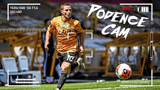 PODENCE CAM  Daniels dribbles skills and shots vs Everton [upl. by Aihsar]