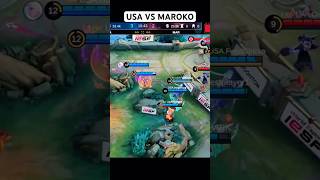 IESF 2024 USA VS MAROKO GAME 1 halloween mobilelegends mlbbidcreator iesf riyadh mobazee [upl. by Morentz]