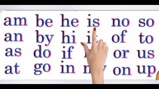 Two Letter Words English Two Letter Words For Kids  English Educational Video [upl. by Eiznyl]