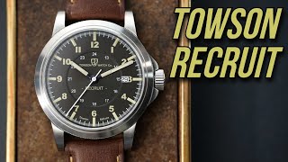 Towson Recruit vs Cadet a US Made Automatic Field Watch from Baltimore [upl. by Elmo]