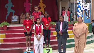 Ursuline Convent Sr Secondary School Celebrates Annual Sports Day 2017 [upl. by Enalahs709]