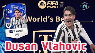 FIFA ONLINE 4  Tizj REVIEW DVLAHOVIC 23 TOTY CÙNG TEAM COLOR JUVENTUS ĐƯƠNG ĐẠI [upl. by Ermeena]