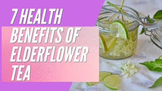 7 health benefits of Elderflower tea shorts [upl. by Ahsoek]