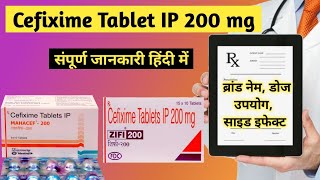 CEFIXIME TABLET IP 200 mg used for  Cefixime  Zifi 200 tablet used for Hindi  Mahacef 200  Cefix [upl. by Flann]