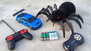 Remote Control Rc Spider 🕷️ unboxing and testing amp Remote Car amp spider racing car [upl. by Pickford]